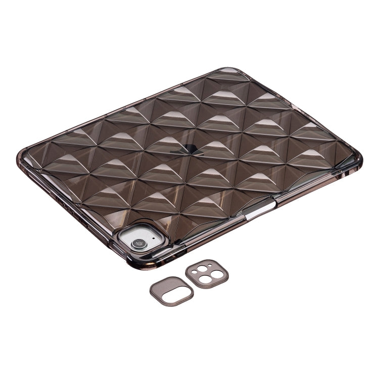 Diamond Texture TPU Airbag Tablet Case For iPad Air 11 2024 / iPad Pro 11(Black) - iPad Pro 11 (2022/2021) Cases by buy2fix | Online Shopping UK | buy2fix