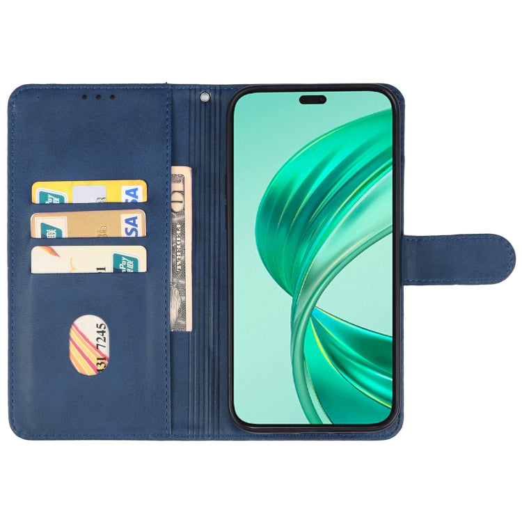 Honor X8b Leather Phone Case(Blue) - Honor Cases by buy2fix | Online Shopping UK | buy2fix