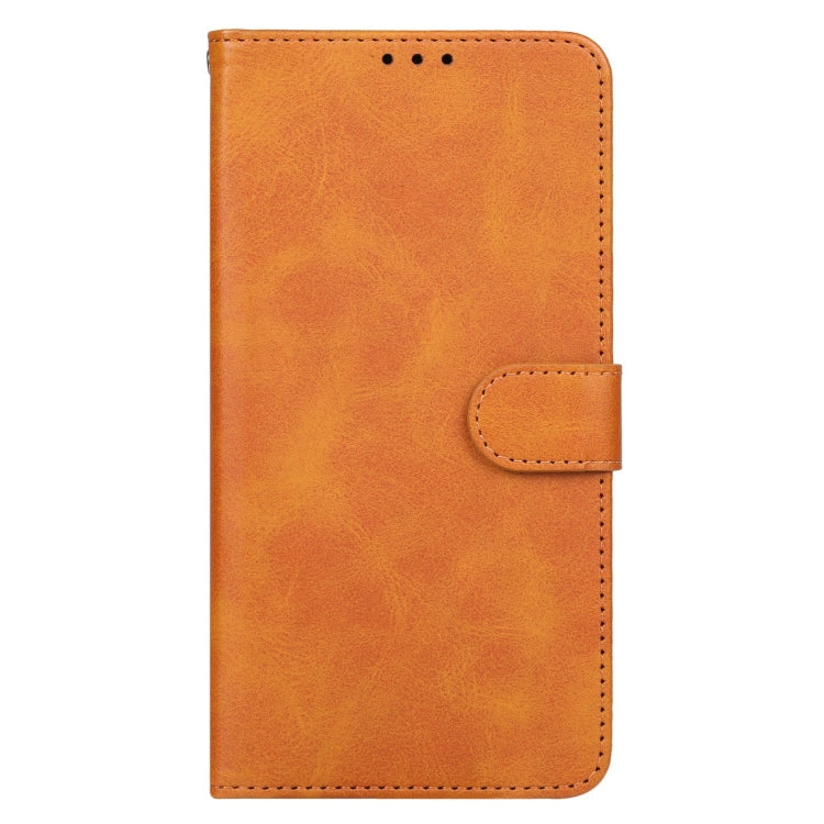 For Xiaomi Redmi Note 13 4G Leather Phone Case(Brown) - Note 13 Cases by buy2fix | Online Shopping UK | buy2fix