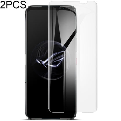 For Asus ROG Phone 7 Ultimate 2pcs imak Curved Full Screen Hydrogel Film Protector - ASUS Tempered Glass by imak | Online Shopping UK | buy2fix