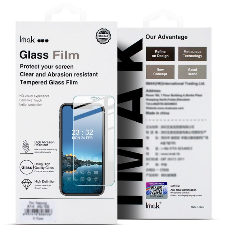For Xiaomi Poco X6 5G IMAK H Series Tempered Glass Film -  by imak | Online Shopping UK | buy2fix