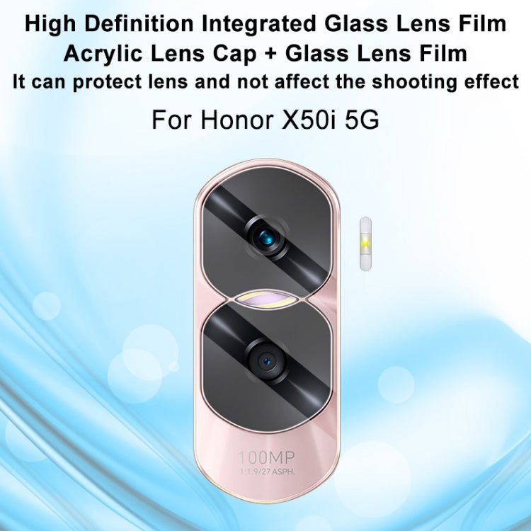 For Honor X50i 5G imak Integrated Rear Camera Lens Tempered Glass Film - Other by imak | Online Shopping UK | buy2fix