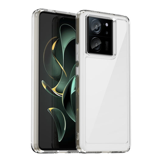 For Xiaomi Redmi K60 Ultra Colorful Series Acrylic Hybrid TPU Phone Case(Transparent) - Redmi K60 Ultra Cases by buy2fix | Online Shopping UK | buy2fix