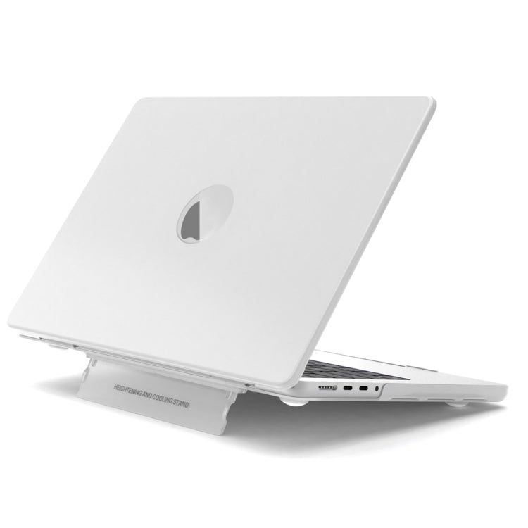 For Macbook Air 13 A1932/A2179/A2337 Frosted Translucent Laptop Protective Case(Light Grey) - MacBook Air Cases by buy2fix | Online Shopping UK | buy2fix