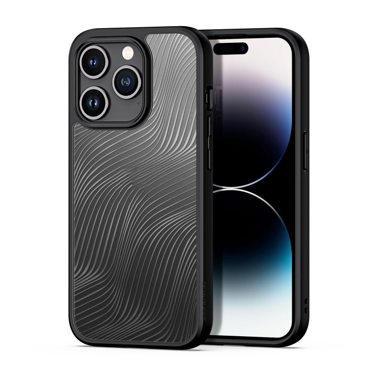 For iPhone 15 Pro DUX DUCIS Aimo Series  Frosted Feel Phone Case(Black) - iPhone 15 Pro Cases by DUX DUCIS | Online Shopping UK | buy2fix