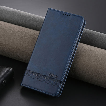 For Xiaomi Redmi K70/K70 Pro AZNS Magnetic Calf Texture Flip Leather Phone Case(Dark Blue) - K70 Pro Cases by AZNS | Online Shopping UK | buy2fix