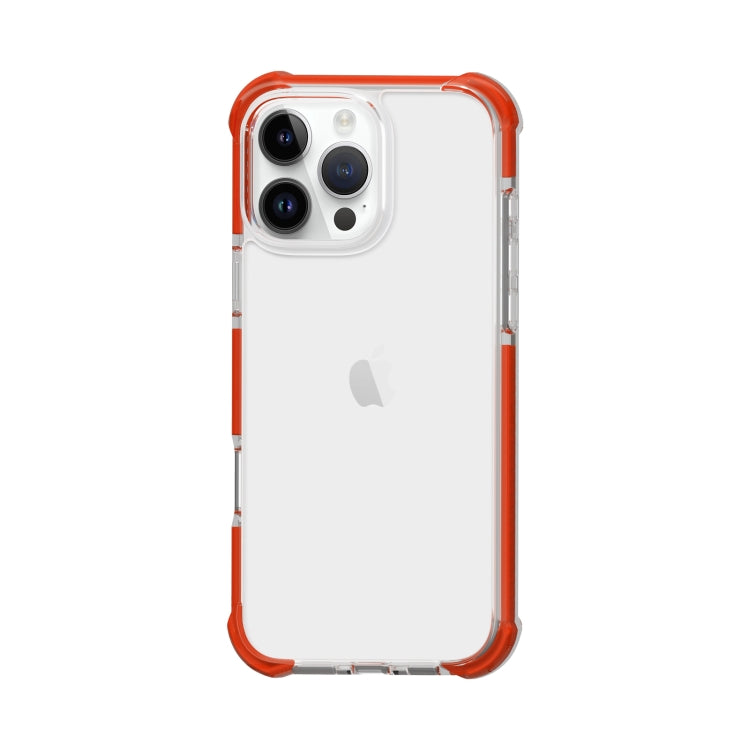 For iPhone 16 Pro Max Four-corner Shockproof TPU + Acrylic Phone Case(Red) - iPhone 16 Pro Max Cases by buy2fix | Online Shopping UK | buy2fix