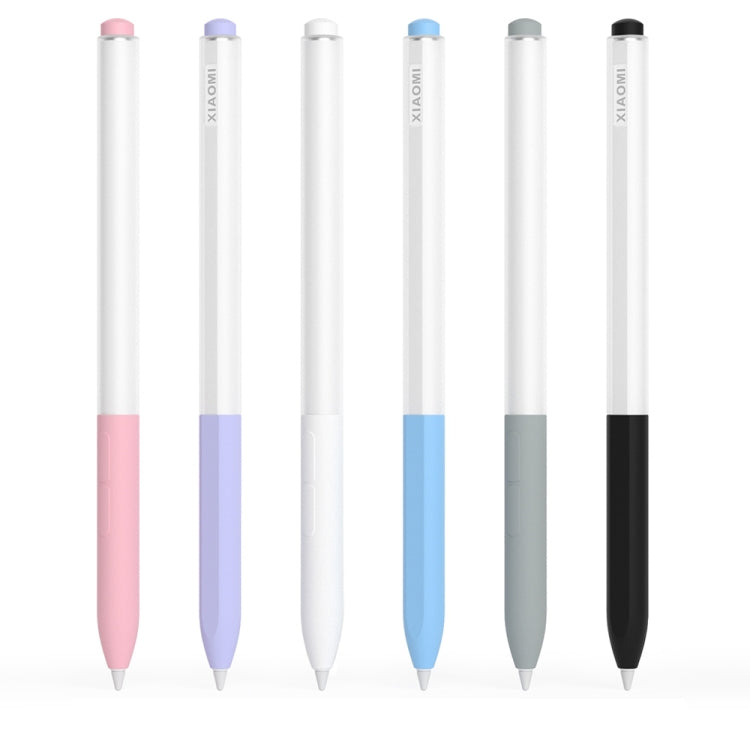 For Xiaomi Stylus Pen 2 Jelly Style Translucent Silicone Protective Pen Case(White) - Pencil Accessories by buy2fix | Online Shopping UK | buy2fix