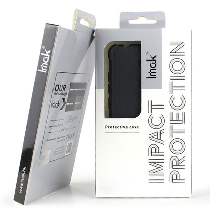 For Motorola Moto Edge 40 5G imak Shockproof Airbag TPU Phone Case(Matte Grey) - Motorola Cases by imak | Online Shopping UK | buy2fix