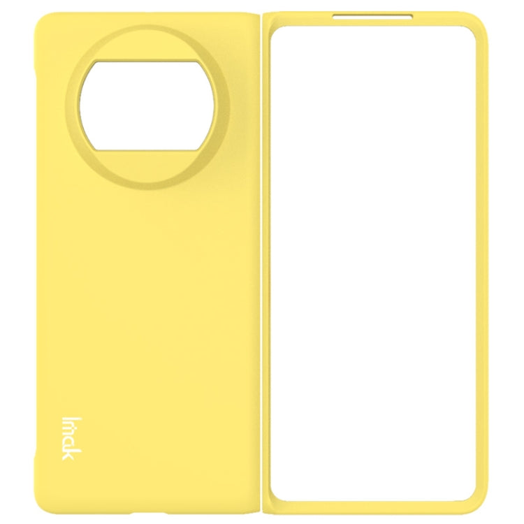 For Huawei Mate X3 IMAK JS-2 Series Colorful PC Case(Yellow) - Huawei Cases by imak | Online Shopping UK | buy2fix