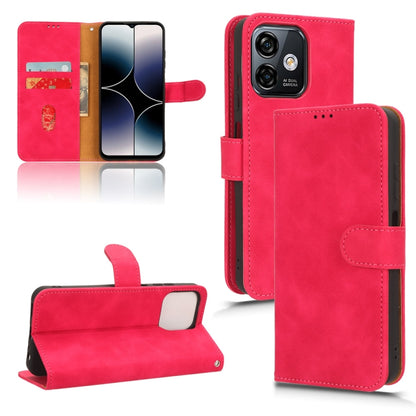 For Ulefone Note 16 Pro Skin Feel Magnetic Flip Leather Phone Case(Rose Red) - Ulefone Cases by buy2fix | Online Shopping UK | buy2fix