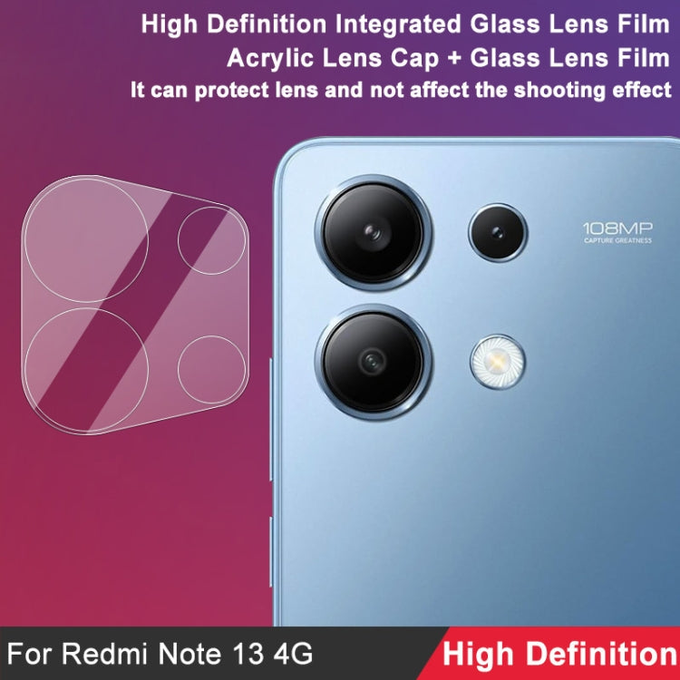 For Xiaomi Redmi Note 13 4G Global imak High Definition Integrated Glass Lens Film - For Xiaomi by imak | Online Shopping UK | buy2fix
