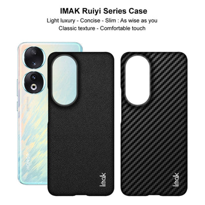 For Honor 90 5G imak Ruiyi Series PU + PC Phone Case(Cross Texture) - Honor Cases by imak | Online Shopping UK | buy2fix