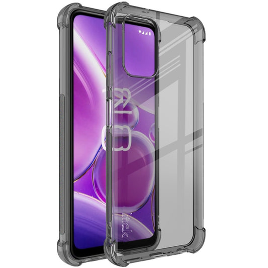 For Nokia G42 5G imak Shockproof Airbag TPU Phone Case(Transparent Black) - Nokia Cases by imak | Online Shopping UK | buy2fix