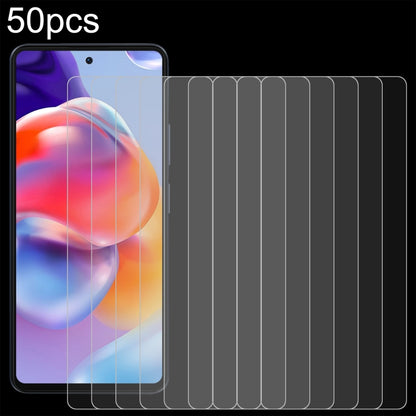 For Blackview SHARK 8 50pcs 0.26mm 9H 2.5D Tempered Glass Film - For Blackview by buy2fix | Online Shopping UK | buy2fix