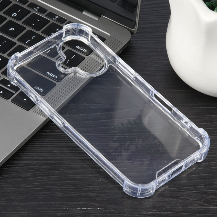 For iPhone 16 MERCURY GOOSPERY SUPER Four-Corner Shockproof TPU Phone Case(Transparent) - iPhone 16 Cases by GOOSPERY | Online Shopping UK | buy2fix