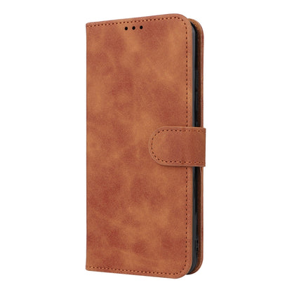 For Doogee X98 / X98 Pro Skin Feel Magnetic Flip Leather Phone Case(Brown) - More Brand by buy2fix | Online Shopping UK | buy2fix