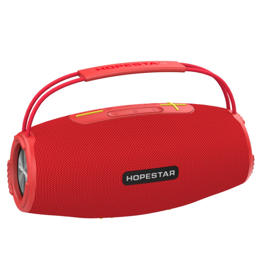 HOPESTAR H51 IPX6 Waterproof Outdoor Portable Wireless Bluetooth Speaker(Red) - Desktop Speaker by HOPESTAR | Online Shopping UK | buy2fix