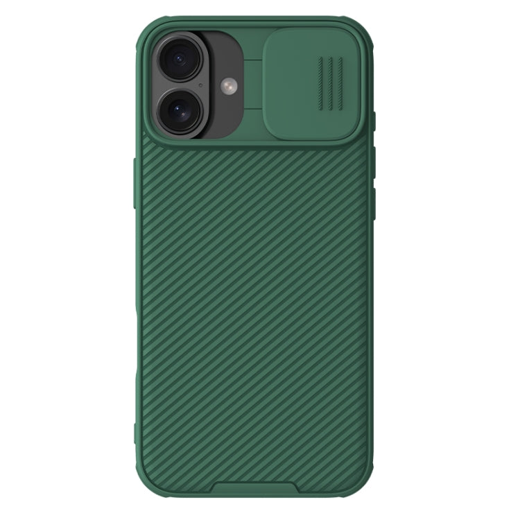 For iPhone 16 NILLKIN CamShield Pro PC Phone Case(Green) - iPhone 16 Cases by NILLKIN | Online Shopping UK | buy2fix