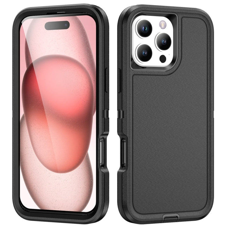 For iPhone 16 Pro Life Waterproof Rugged Phone Case(Black) - iPhone 16 Pro Cases by buy2fix | Online Shopping UK | buy2fix