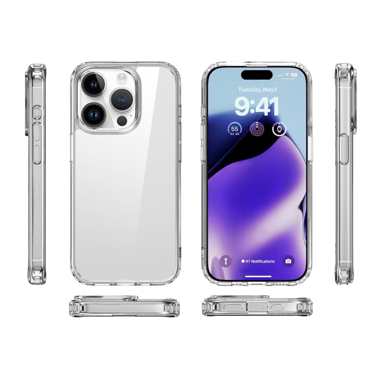 For iPhone 15 Pro Max iPAKY XJ Series Transparent PC+TPU Phone Case - iPhone 15 Pro Max Cases by iPAKY | Online Shopping UK | buy2fix