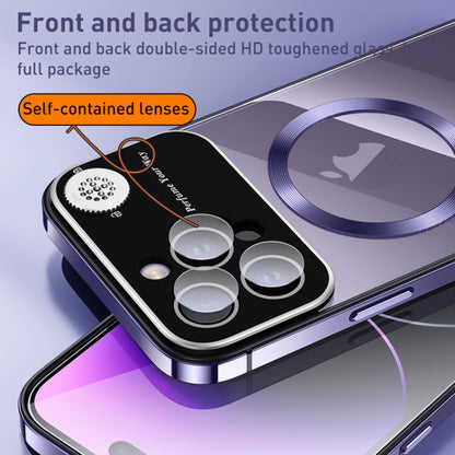For iPhone 15 Pro Max Aromatherapy MagSafe Magnetic Phone Case(Starlight Silver) - iPhone 15 Pro Max Cases by buy2fix | Online Shopping UK | buy2fix