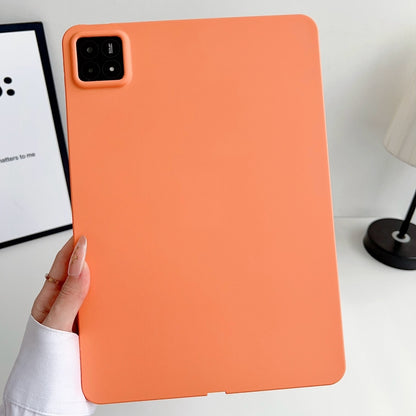 For Xiaomi Pad 6s Pro Oil Spray Skin-friendly TPU Tablet Case(Orange) - More Tablet Cases by buy2fix | Online Shopping UK | buy2fix