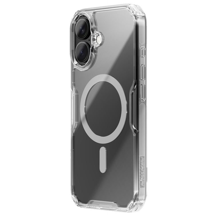 For iPhone 16 Plus NILLKIN Ultra Clear Magsafe PC + TPU Phone Case(Transparent) - iPhone 16 Plus Cases by NILLKIN | Online Shopping UK | buy2fix