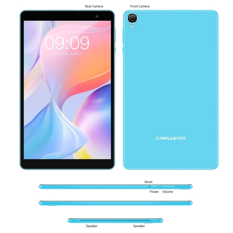 Teclast P80T Tablet 8.0 inch, 4GB+64GB, Android 12 Allwinner A33 Quad Core, Global Version Support Google Play(Blue) - TECLAST by TECLAST | Online Shopping UK | buy2fix