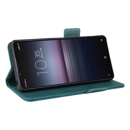 For Sony Xperia 1 VI 2024 Magnetic Clasp Leather Phone Case(Green) - Sony Cases by buy2fix | Online Shopping UK | buy2fix