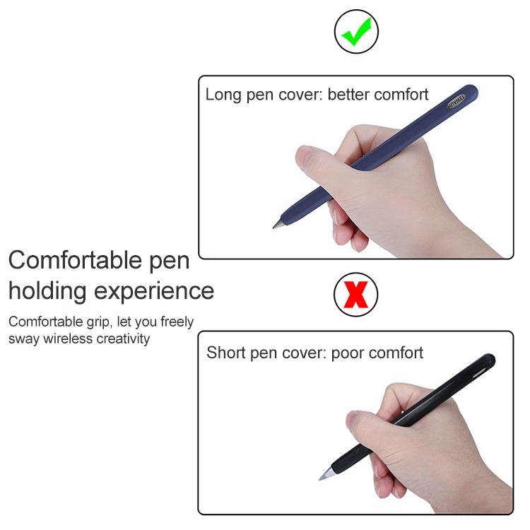 For Huawei M-pencil Stylus Touch Pen Integrated Non-slip Silicone Protective Cover(Fluorescent Color) - Pencil Accessories by buy2fix | Online Shopping UK | buy2fix