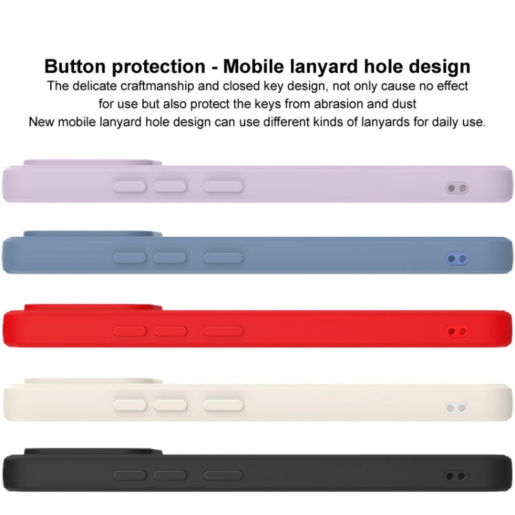 For Xiaomi 14 5G imak UC-4 Series Straight Edge TPU Phone Case(Purple) - 14 Cases by imak | Online Shopping UK | buy2fix