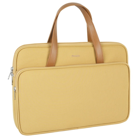 Yesido WB36 14 inch Waterproof Oxford Cloth Laptop Bag(Yellow) - 14.1 inch by Yesido | Online Shopping UK | buy2fix