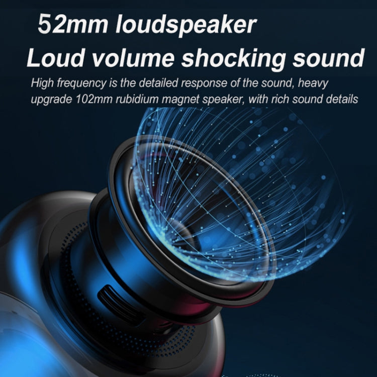 T&G TG369 Portable mini LED Wireless Bluetooth Speaker(Blue) - Mini Speaker by T&G | Online Shopping UK | buy2fix