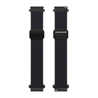 DUX DUCIS Mixture Pro Series Magnetic Buckle Nylon Braid Watch Band, Size:22mm(Midnight) - 22mm Bands by DUX DUCIS | Online Shopping UK | buy2fix