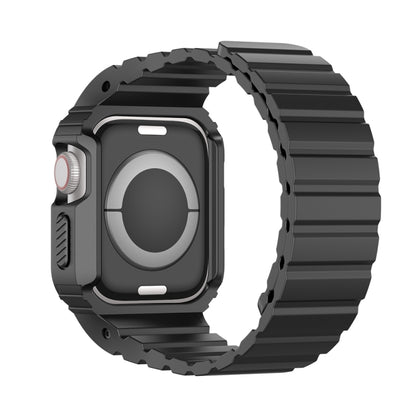 For Apple Watch Series 2 42mm DUX DUCIS OA Series Integrated Magnetic Watch Band(Black) - Watch Bands by DUX DUCIS | Online Shopping UK | buy2fix