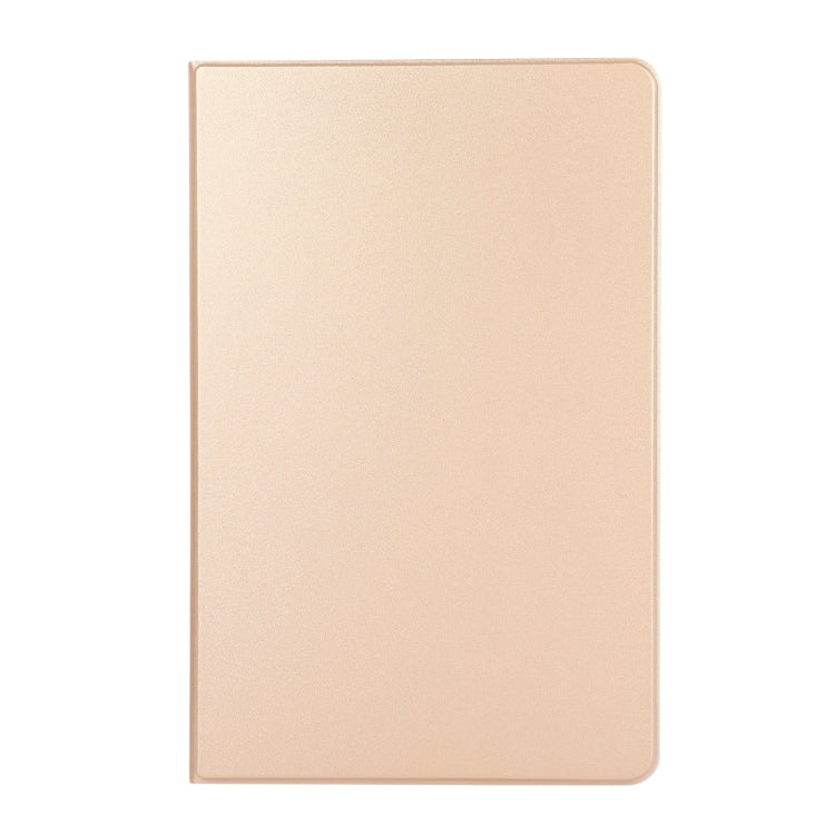 For Lenovo Tab M11 / Xiaoxin Pad 11 2024 Voltage Elastic Texture Flip Tablet Leather Case(Gold) - Lenovo by buy2fix | Online Shopping UK | buy2fix