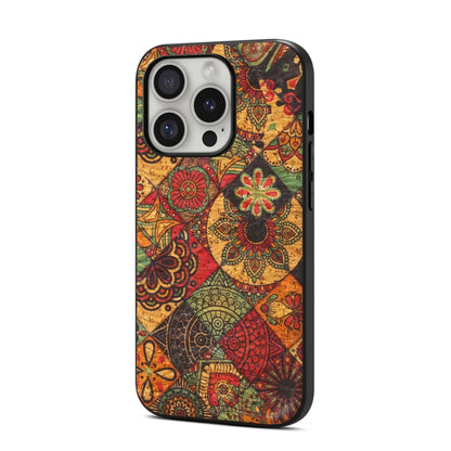 For iPhone 16 Pro Max Four Seasons Flower Language Series TPU Phone Case(Autumn Yellow) - iPhone 16 Pro Max Cases by buy2fix | Online Shopping UK | buy2fix