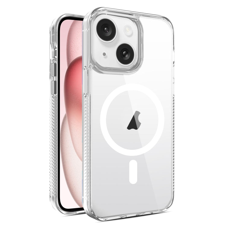 For iPhone 15 Plus 2.5mm MagSafe Acrylic Hybrid TPU Phone Case(Transparent) - iPhone 15 Plus Cases by buy2fix | Online Shopping UK | buy2fix