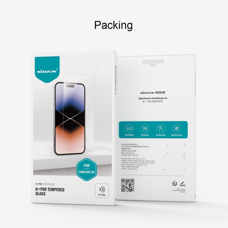 For Samsung Galaxy A55 5G NILLKIN H+Pro 0.2mm 9H Explosion-proof Tempered Glass Film - Galaxy Tempered Glass by NILLKIN | Online Shopping UK | buy2fix