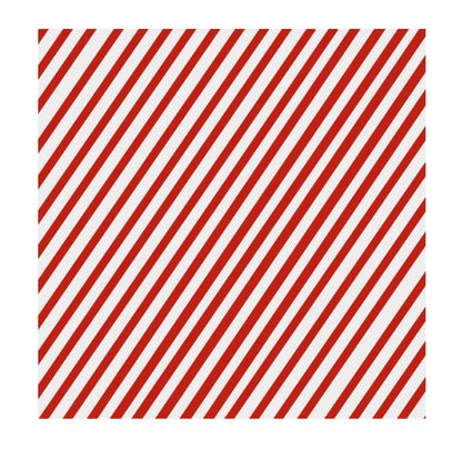 100sheets / Pack Striped Baking Greaseproof Paper Food Placemat Paper, size: 30x30cm(Red) - Retail Packaging by buy2fix | Online Shopping UK | buy2fix