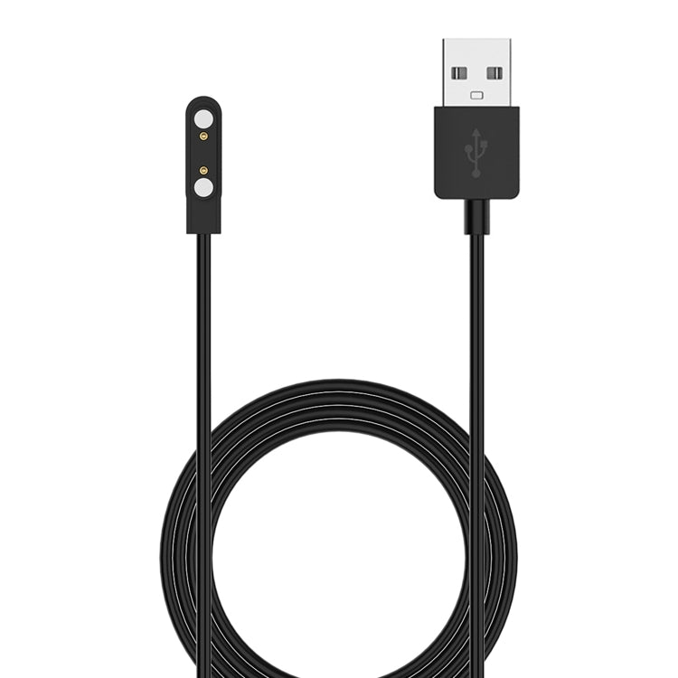 For Xiaomi HayLou Solar Plus LS16 Smart Watch Magnetic Charging Cable, Length: 60cm(Black) - Charger by buy2fix | Online Shopping UK | buy2fix