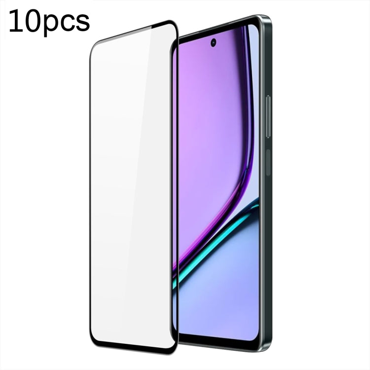 For Realme 12 Lite 10pcs DUX DUCIS 0.33mm 9H Medium Alumina Tempered Glass Film - Realme Tempered Glass by DUX DUCIS | Online Shopping UK | buy2fix