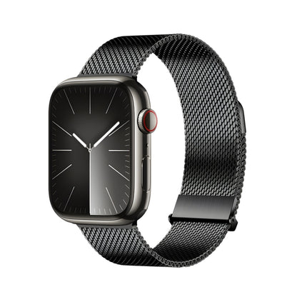 For Apple Watch Ultra 49mm DUX DUCIS Milanese Pro Series Stainless Steel Watch Band(Black) - Watch Bands by DUX DUCIS | Online Shopping UK | buy2fix