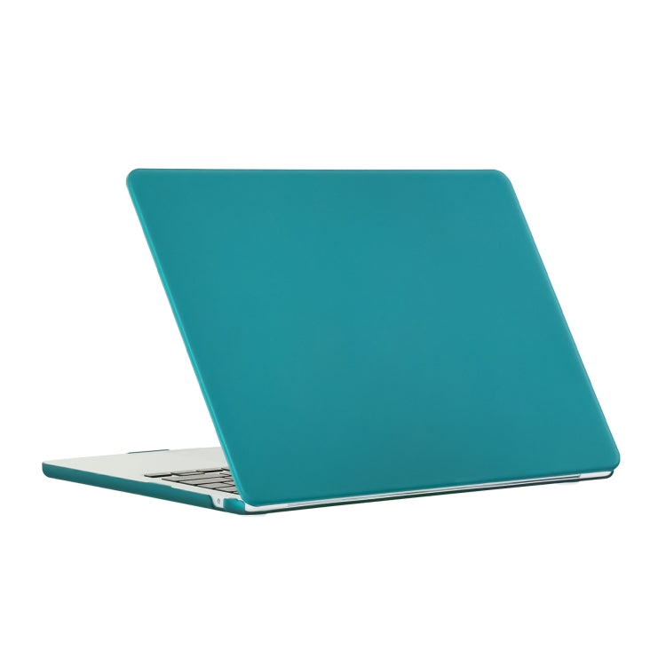 For MacBook Air 15.3 2024 A2941 (M2)/A3114 (M3) Laptop Matte Style Protective Case(Dark Cyan) - MacBook Air Cases by buy2fix | Online Shopping UK | buy2fix