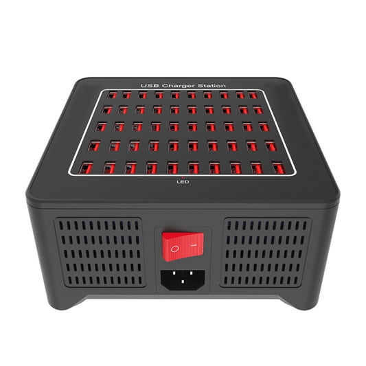 YFY-A77 250W 50 Ports USB Smart Charging Station(UK Plug) - Multifunction Charger by buy2fix | Online Shopping UK | buy2fix