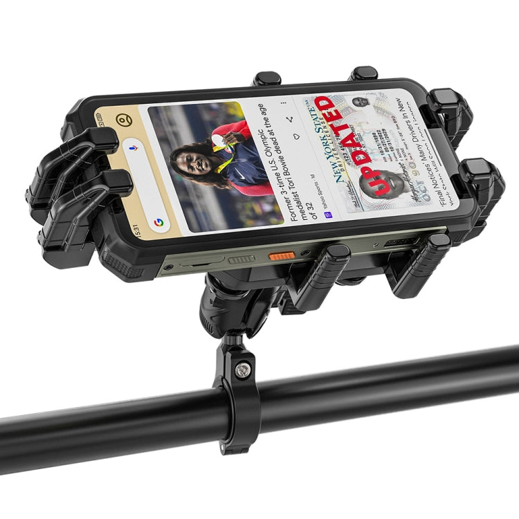 Ulefone Armor Mount Pro AM02 Universal Bicycle Handle Phone Holder(Black) - Holders by Ulefone | Online Shopping UK | buy2fix