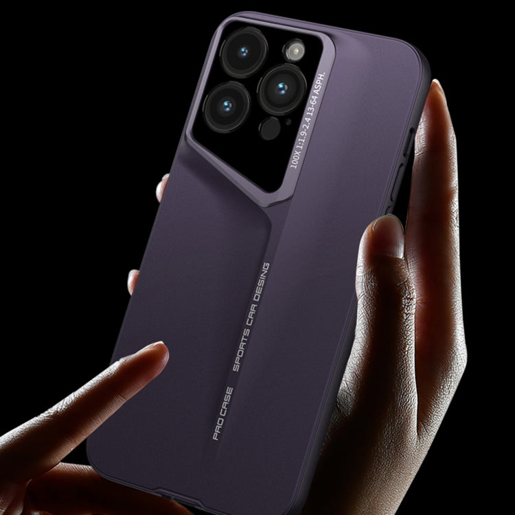 For iPhone 14 Pro Max GKK Blade Ultra-thin Full Coverage Phone Case(Purple) - iPhone 14 Pro Max Cases by GKK | Online Shopping UK | buy2fix