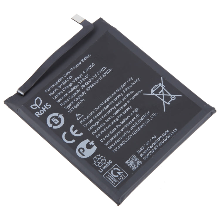 For VSMART BVSM-74X 4000mAh Battery Replacement - Others by buy2fix | Online Shopping UK | buy2fix