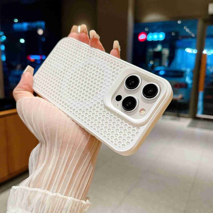 For iPhone 13 Pro Max MagSafe Magnetic Heat Dissipation Phone Case(White) - iPhone 13 Pro Max Cases by buy2fix | Online Shopping UK | buy2fix